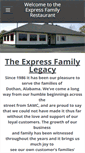 Mobile Screenshot of expressfamilyrestaurant.com